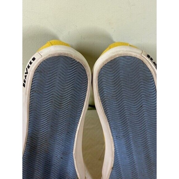 Seavees Monterey Canvas Sneaker Womens Sz 7 Mustard Yellow Lace Up Low Top - Picture 12 of 15